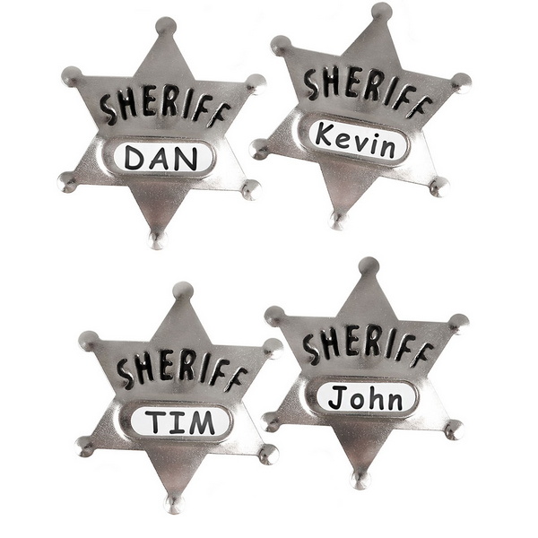 TR66505 Metal Sheriff Badge
